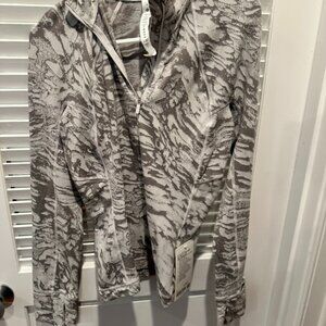 lululemon It's Rulu Run Half Zip Jacquard New With Tags size 8